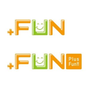 InDigoさんの「Plus Fun !!」のロゴ作成への提案