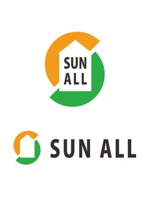 yumeo (zooncreate)さんの「サンオール　　または　　　SUN ALL」のロゴ作成への提案
