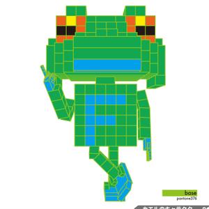 jinsoraさんのカエルのキャラクターデザイン(自社のキャラクター)への提案