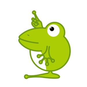 m-iriyaさんのカエルのキャラクターデザイン(自社のキャラクター)への提案