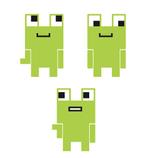 カナ (kanacom)さんのカエルのキャラクターデザイン(自社のキャラクター)への提案