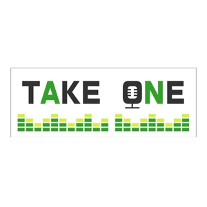 thx108 (thx108)さんの音楽スクール＆アーティストマネジメント『TAKE ONE』のロゴへの提案