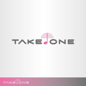 昂倭デザイン (takakazu_seki)さんの音楽スクール＆アーティストマネジメント『TAKE ONE』のロゴへの提案