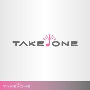 昂倭デザイン (takakazu_seki)さんの音楽スクール＆アーティストマネジメント『TAKE ONE』のロゴへの提案