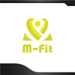 カタチデザイン (katachidesign)さんのダイエットジム　「M-Fit」　のロゴ作成への提案