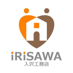 kazubonさんのシンプルデザインハウスを得意とする地元密着型工務店のロゴデザインへの提案