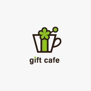mikejiさんの「gift cafe」のロゴ作成への提案