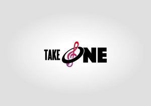 DECOdesign (DECOdesign)さんの音楽スクール＆アーティストマネジメント『TAKE ONE』のロゴへの提案