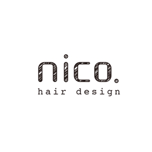 matu5841 (matu5841)さんの美容院 美容室 ヘアサロン「nico. hair design」のロゴへの提案