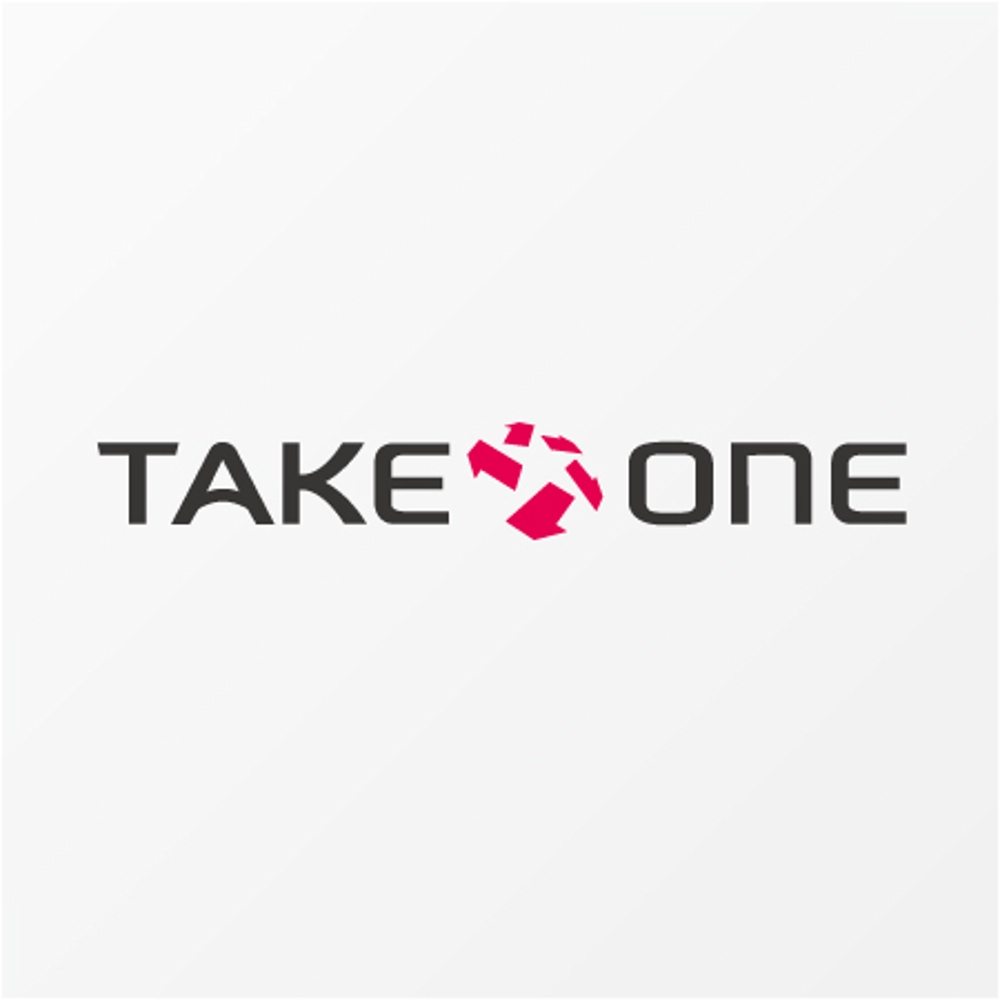 音楽スクール＆アーティストマネジメント『TAKE ONE』のロゴ
