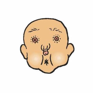 yonezouさんの面白い髪型、面白い頭部のイラスト制作への提案