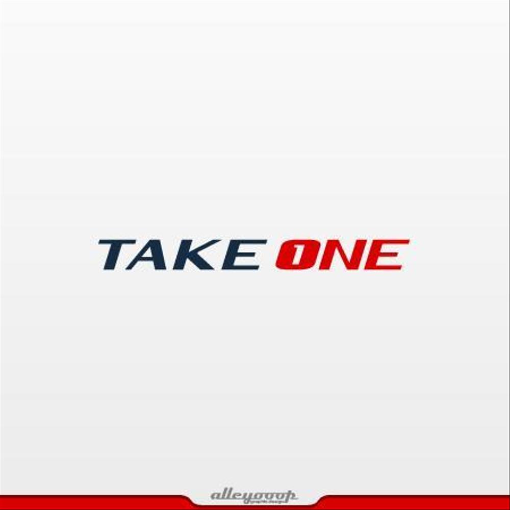 音楽スクール＆アーティストマネジメント『TAKE ONE』のロゴ