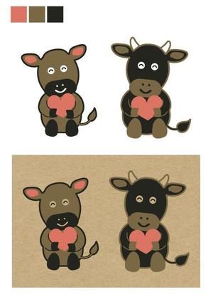 はる乃 (iroda)さんの牛用飼料のキャラクターのデザイン（イラスト）への提案