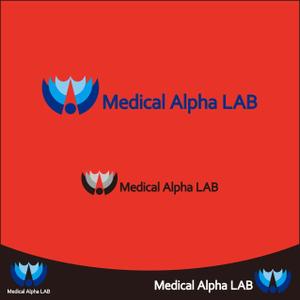 in@w (inaw)さんの医療系の商品開発・販売会社「Medical Alpha LAB」のロゴへの提案