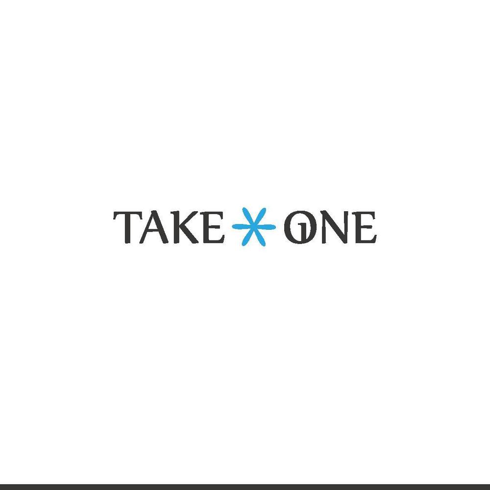 音楽スクール＆アーティストマネジメント『TAKE ONE』のロゴ