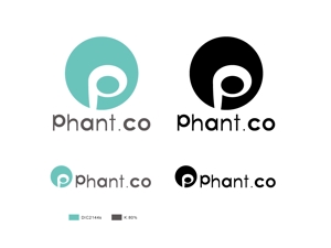を。 (okazaki_316)さんの不動産業、建設業、コメダ珈琲FC加盟　 (phant.co)のロゴへの提案