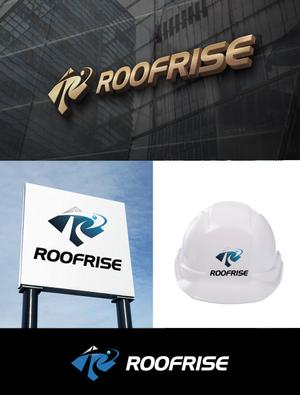 NJONESKYDWS (NJONES)さんの建築板金業 株式会社ROOFRISEのロゴへの提案