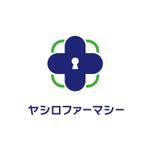 ラグ組 (ragged)さんの日本で唯一、「薬をなるべく出さない薬局」のロゴへの提案