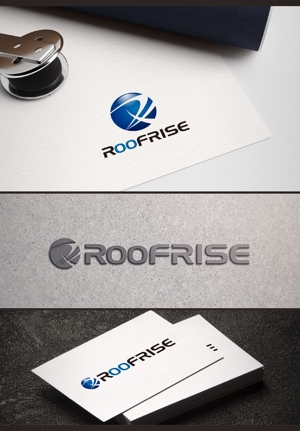 Cobalt Blue (Cobalt_B1ue)さんの建築板金業 株式会社ROOFRISEのロゴへの提案