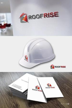 coco design (tomotin)さんの建築板金業 株式会社ROOFRISEのロゴへの提案