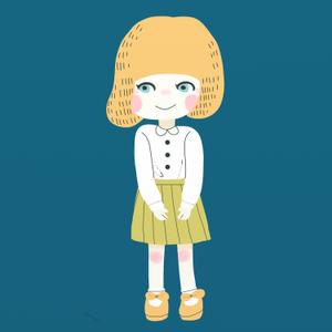 チヒロ　ラーワー (fu-hu-chi-)さんの女の子のかわいいキャラデザイン　への提案