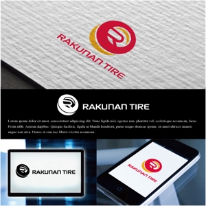 drkigawa (drkigawa)さんのタイヤショップ「洛南タイヤ株式会社」　企業ロゴ　への提案