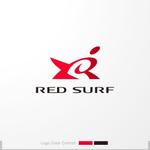 ＊ sa_akutsu ＊ (sa_akutsu)さんのエンジン付サーフボード　販売代理店　サーフショップ　屋号　RED SURFのロゴへの提案