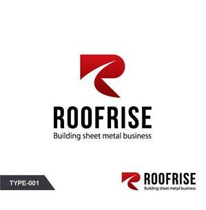 M SPACE DESIGN (m-space)さんの建築板金業 株式会社ROOFRISEのロゴへの提案