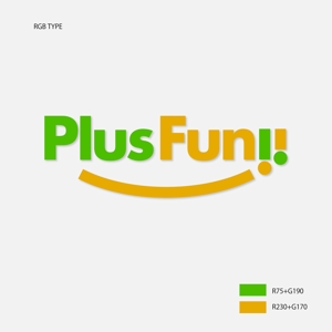 mochi (mochizuki)さんの「Plus Fun !!」のロゴ作成への提案