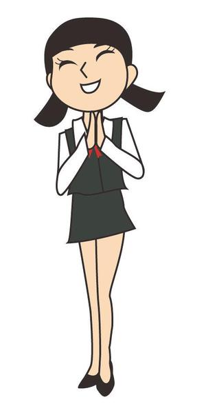 冷凍バナナ (hayaoki_reitouko_aaa)さんの女の子のかわいいキャラデザイン　への提案