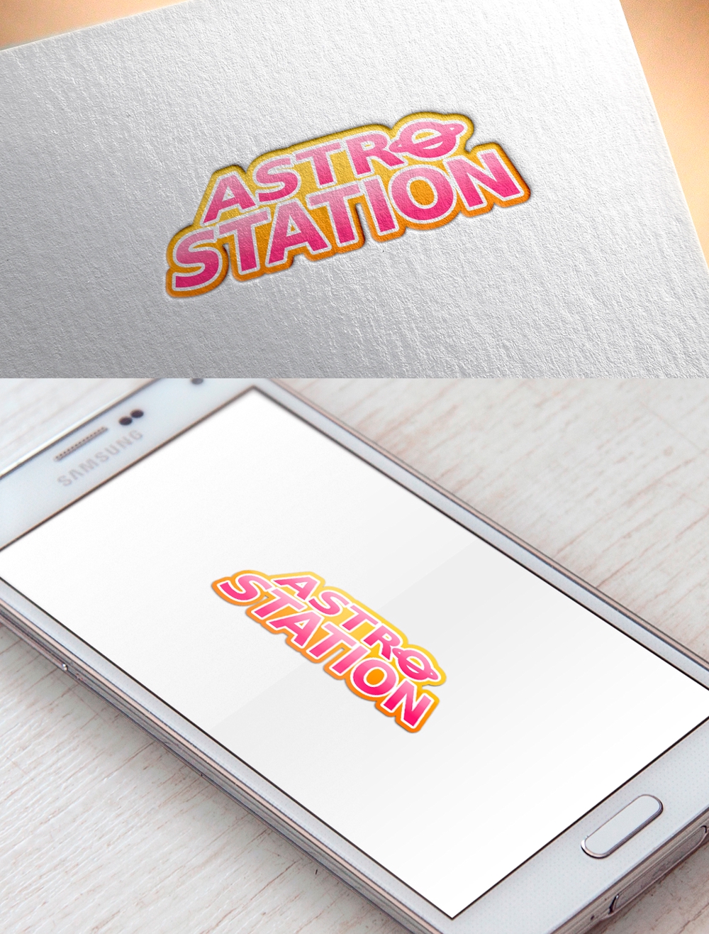 簡易宿泊所(兼漫画喫茶)サイト「ASTRO STATION」のロゴ