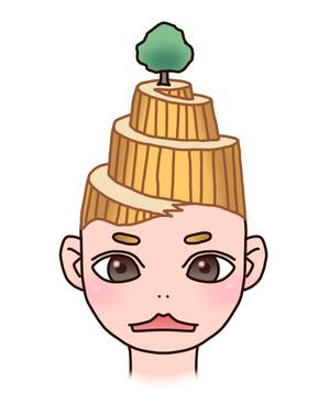 鈴丸 (suzumarushouten)さんの面白い髪型、面白い頭部のイラスト制作への提案