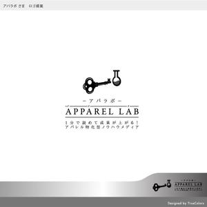 TrueColors (TrueColors)さんのアパレル特化型ノウハウメディア「アパラボ - apparel lab」のロゴへの提案