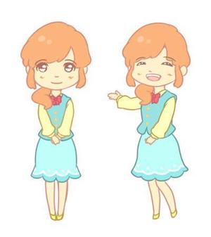 nix ()さんの女の子のかわいいキャラデザイン　への提案