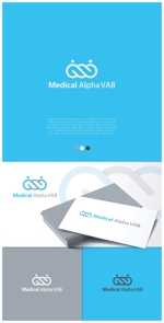 Impactさんの医療系の商品開発・販売会社「Medical Alpha LAB」のロゴへの提案