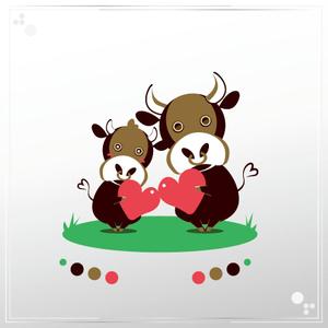 okam- (okam_free03)さんの牛用飼料のキャラクターのデザイン（イラスト）への提案