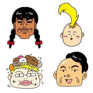 なすみそいため (nasumiso)さんの面白い髪型、面白い頭部のイラスト制作への提案