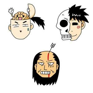 なすみそいため (nasumiso)さんの面白い髪型、面白い頭部のイラスト制作への提案