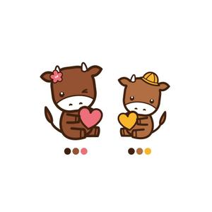 晴 (haru-mt)さんの牛用飼料のキャラクターのデザイン（イラスト）への提案