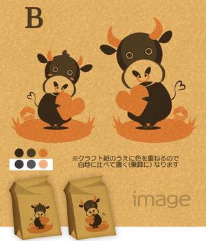 okam- (okam_free03)さんの牛用飼料のキャラクターのデザイン（イラスト）への提案