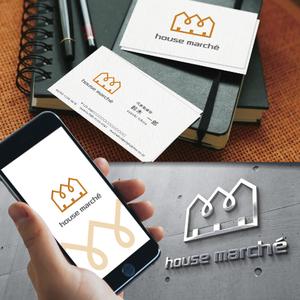 taka design (taka_design)さんの新規オープンする不動産仲介店舗のロゴ作成への提案