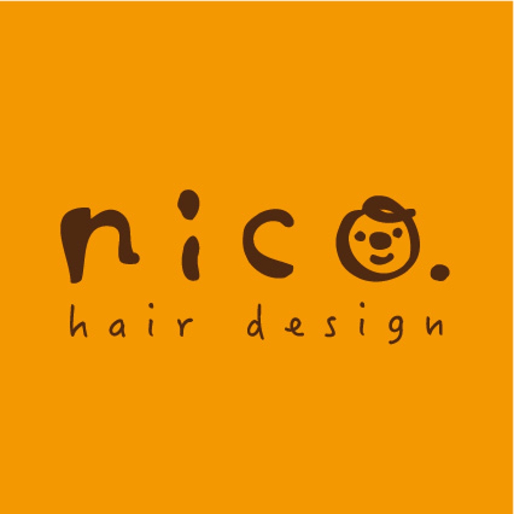 美容院 美容室 ヘアサロン「nico. hair design」のロゴ