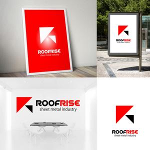 easel (easel)さんの建築板金業 株式会社ROOFRISEのロゴへの提案