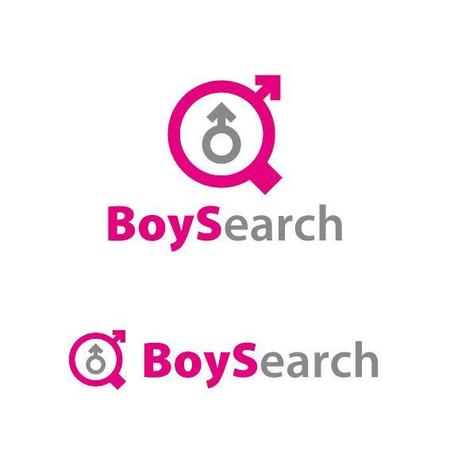 TKD3104さんの「BoySearch」のロゴ作成への提案