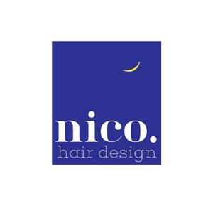 I & Co. ()さんの美容院 美容室 ヘアサロン「nico. hair design」のロゴへの提案