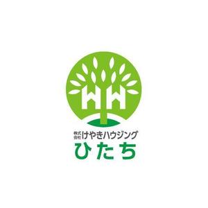 katu_design (katu_design)さんの不動産屋のロゴ作成「けやきハウジングひたち」への提案