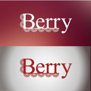 cacaor1ng (kaor1ng)さんの超高級店「Berry」のロゴへの提案