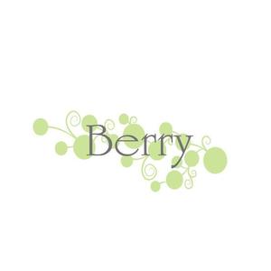 たそ (taso-5414)さんの超高級店「Berry」のロゴへの提案