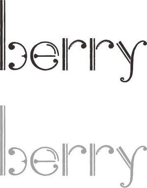 ヒロコ (hiroko1983)さんの超高級店「Berry」のロゴへの提案
