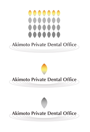 gogogian (gogogian)さんの完全自由診療の歯科医院『Akimoto Privete Dental Office』のロゴ作製をお願い致しますへの提案